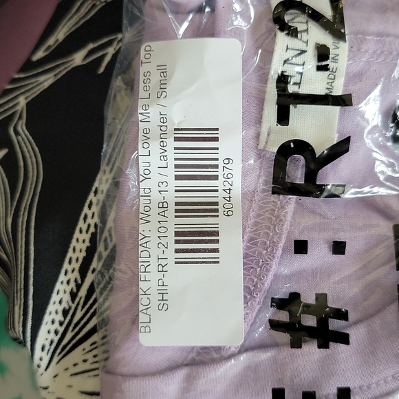 NWT Zenana scoop neck lavender short sleeve tshirt super soft size S - Picture 5 of 7